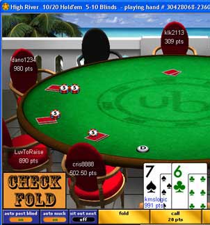 Holdem Hawk Live Stats